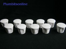 10 X Central heating Radiator Replacement Caps plastic - 9 x 5mm Spindle Size 