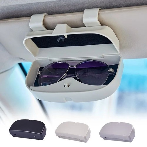 Car sun visor glasses holder - sun,