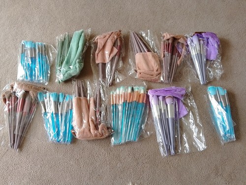 Joblot bundle make brushes - make, up