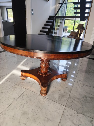 Beautiful antique round table - antique,