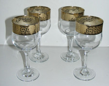Set of 4 Glass Wine Goblets 8