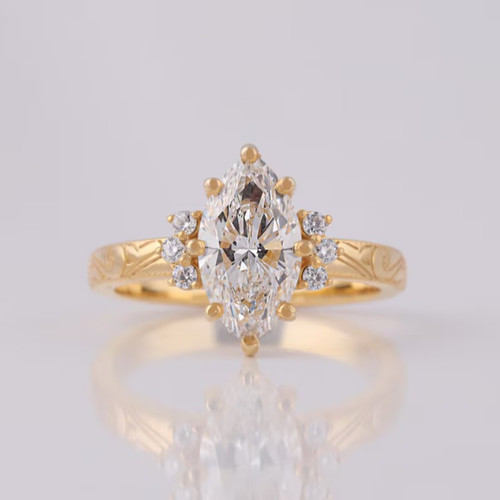 Carat marquise cut - 3,