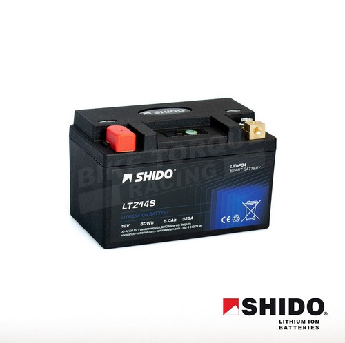 Shido ltz14s lithium ion - ltz14s,