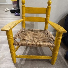 Vintage child’s chair Solid