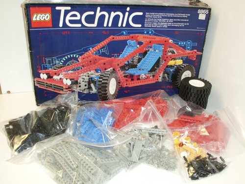 Vintage lego 8865 technic test - lego,
