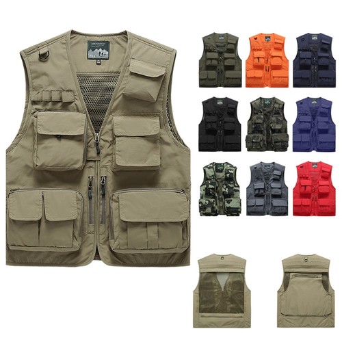Men outdoor safari waistcoat - men,