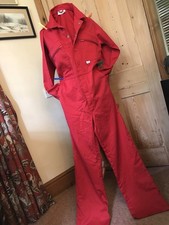 BLUE CASTLE RED OVERALLS