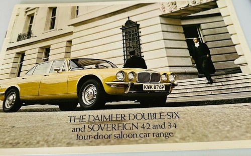 Daimler double six sovereign - six, &