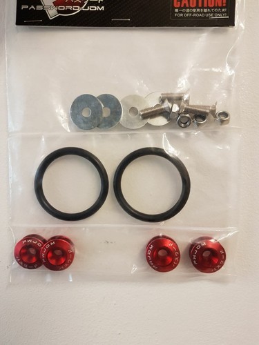 Red jdm quick release - red,