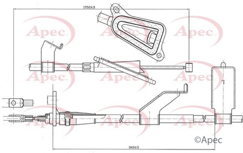 Apec parking brake - apec,