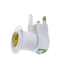 3 Pin UK Plug 13A E27 Base LED