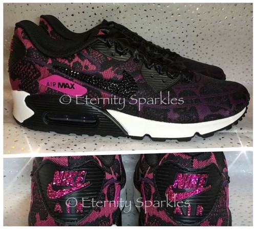 Custom nike air max - air, crystal