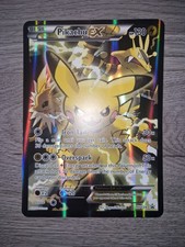 JUMBO Pikachu EX XY124 Black