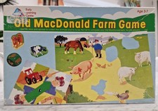 Board Game Old MacDonald Farm Game ELC Early Learning Centre rare Vintage