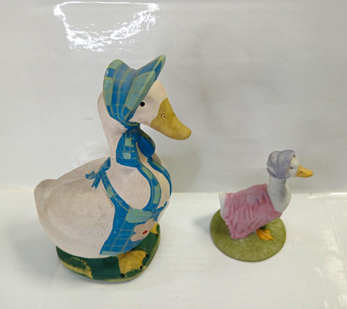 Ceramic pottery duck - pottery,
