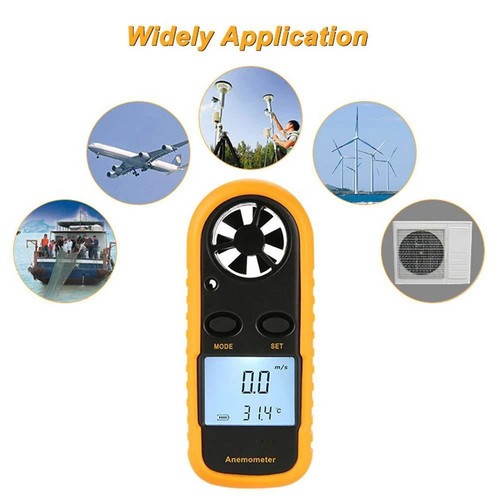 Digital anemometer air flow - digital,