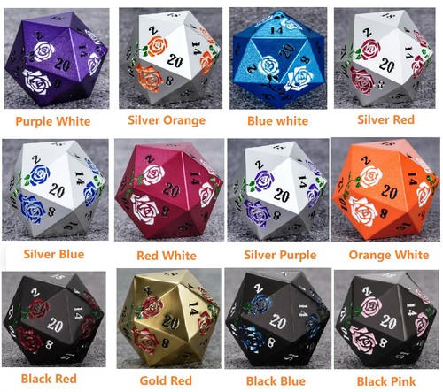 Dnd dice rose design - dice,