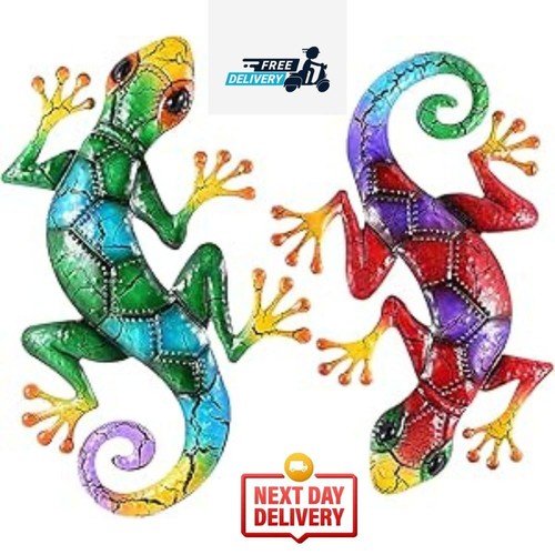 Metal gecko wall - gecko,