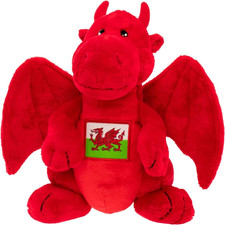 Red Dragon Plush Toy with
