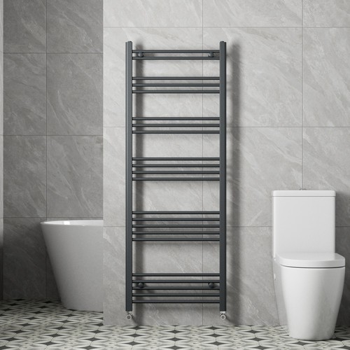 Heated towel rail radiator - heated,