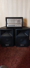 Meridian PA Speaker Set (2x150W & 250W 6-way mixer)
