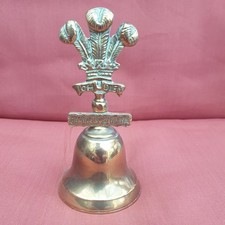 Decorative Brass Bell Celebrating The Wedding Of King Charles And Diana