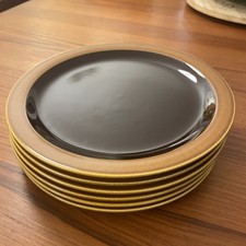 6 Hornsea Bronte Plates 1972