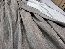 John Lewis MTM W232 x D253cm Villa Nova Marka Triple Pinch Pleat Curtains £1821