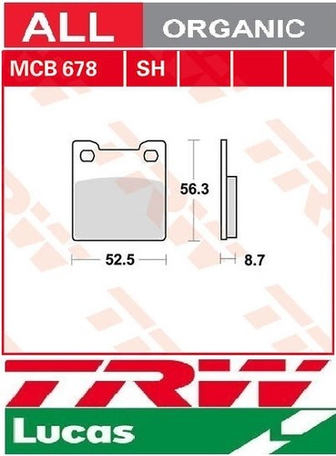 Set trw lucas mcb678 - set, 2
