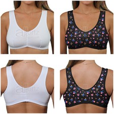 Ladies Gemm Pull On Bra Cotton