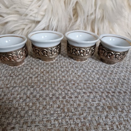 Turkish antique coffee cups - turkish,