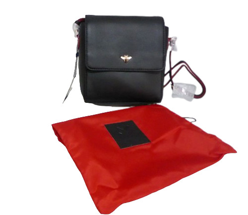 Mala leather mason - black, red