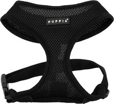 Puppia Black Soft Harness - L