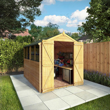 Waltons 8x6 Wooden Garden Shed