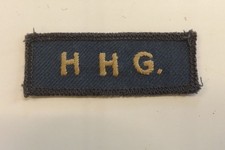 MILITARY CLOTH BADGE ?? HOME