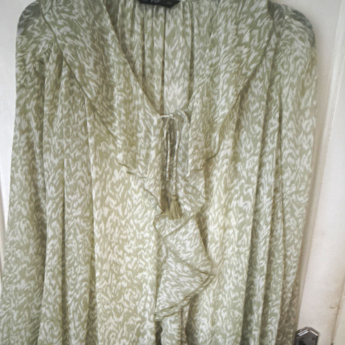 Animal print dress green - animal,