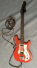 Red 1960s Hagstrom Futurama
