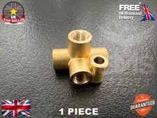 Brass Brake Pipe Fitting 4 Way