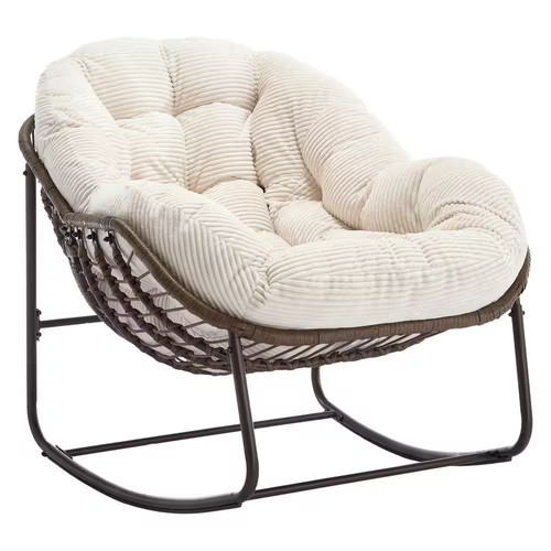 Wicker outdoor rocking chair - wicker,