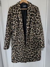 Sosandar Wool Mix Leopard