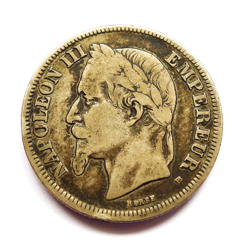 France francs 1869 bb - france,