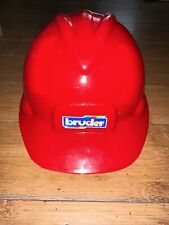 Hard Hat Helmet Toy Child Red BRUDER