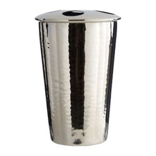 Nickel Finish Toothbrush Holder Silver Stainless Steel Bathroom Housewares New