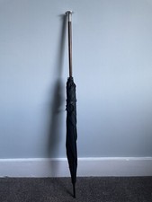 Hallmarked Silver Umbrella Parasol Fox & Co Paragon Antique Original Silk