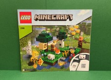 LEGO INSTRUCTION MANUAL, Minecraft, The Bee Farm, 1 Booklet, 64 Pages, No. 21165