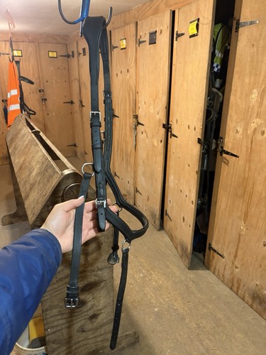 Micklem rambo black cob - cob, bridle