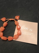 LOLA ROSE Peach Heart Bracelet