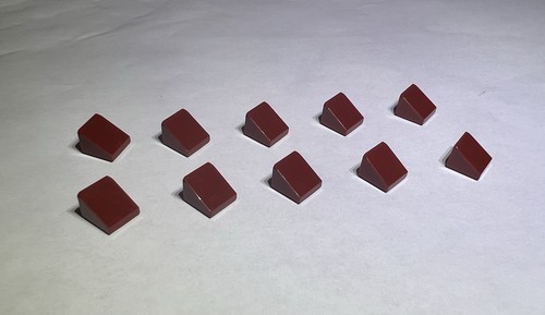 Lego lot dark red roof - lego,