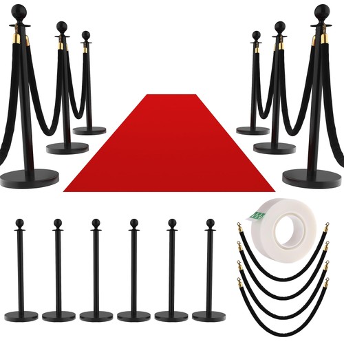 Crowd control stanchions with - crowd,