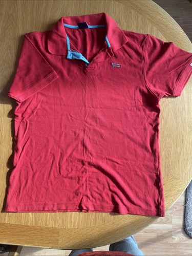 Porsche red polo shirt mens - polo,